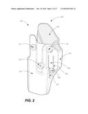 Holster Having a Removable Lockout Element diagram and image