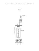 ELECTRONIC VAPOR DEVICES CONFIGURED TO DISPENSE COLORED VAPOR diagram and image