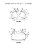 GARMENT FOR SELECTIVELY SUPPORTING SHIELDS FOR EXPRESSING MILK diagram and image