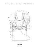 GARMENT FOR SELECTIVELY SUPPORTING SHIELDS FOR EXPRESSING MILK diagram and image