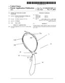 ZIPPER TIE WITH RELEASABLE FASTENER diagram and image