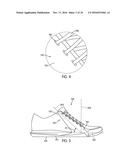 Article of Footwear With a Marking System diagram and image