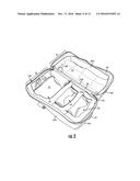 SPLIT WING COLLAPSIBLE LUGGAGE diagram and image