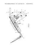 LEG REST DEVICE OF POWER VEHICLE diagram and image