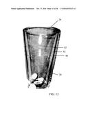 ENHANCED NUCLEATING BEVERAGE CONTAINER, SYSTEM AND METHOD diagram and image