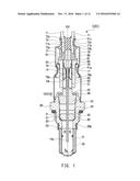 GAS SENSOR ELEMENT AND GAS SENSOR diagram and image