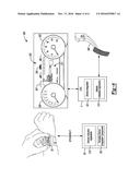 Vehicle System Communicating with a Wearable Device diagram and image