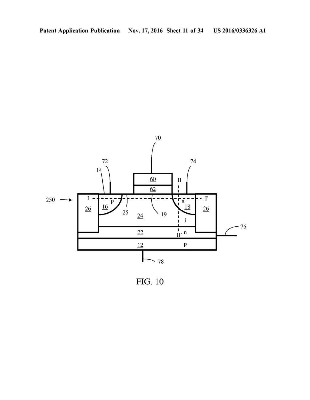 MEMORY DEVICE COMPRISING ELECTRICALLY FLOATING BODY TRANSISTOR - diagram, schematic, and image 12