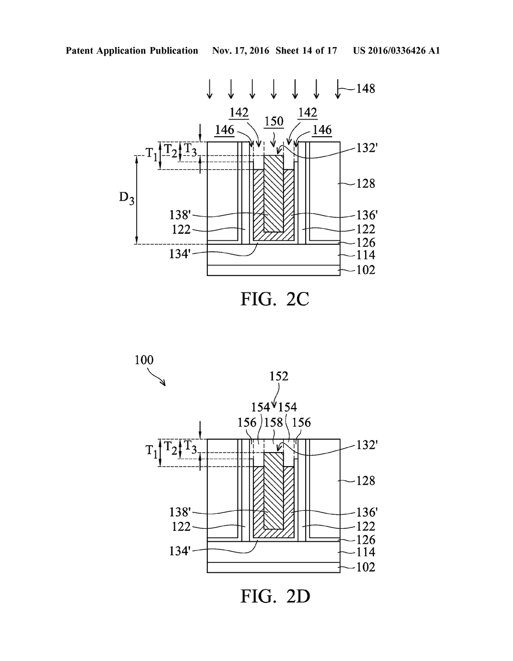 SEMICONDUCTOR STRUCTURE WITH UNLEVELED GATE STRUCTURE AND METHOD FOR     FORMING THE SAME - diagram, schematic, and image 15