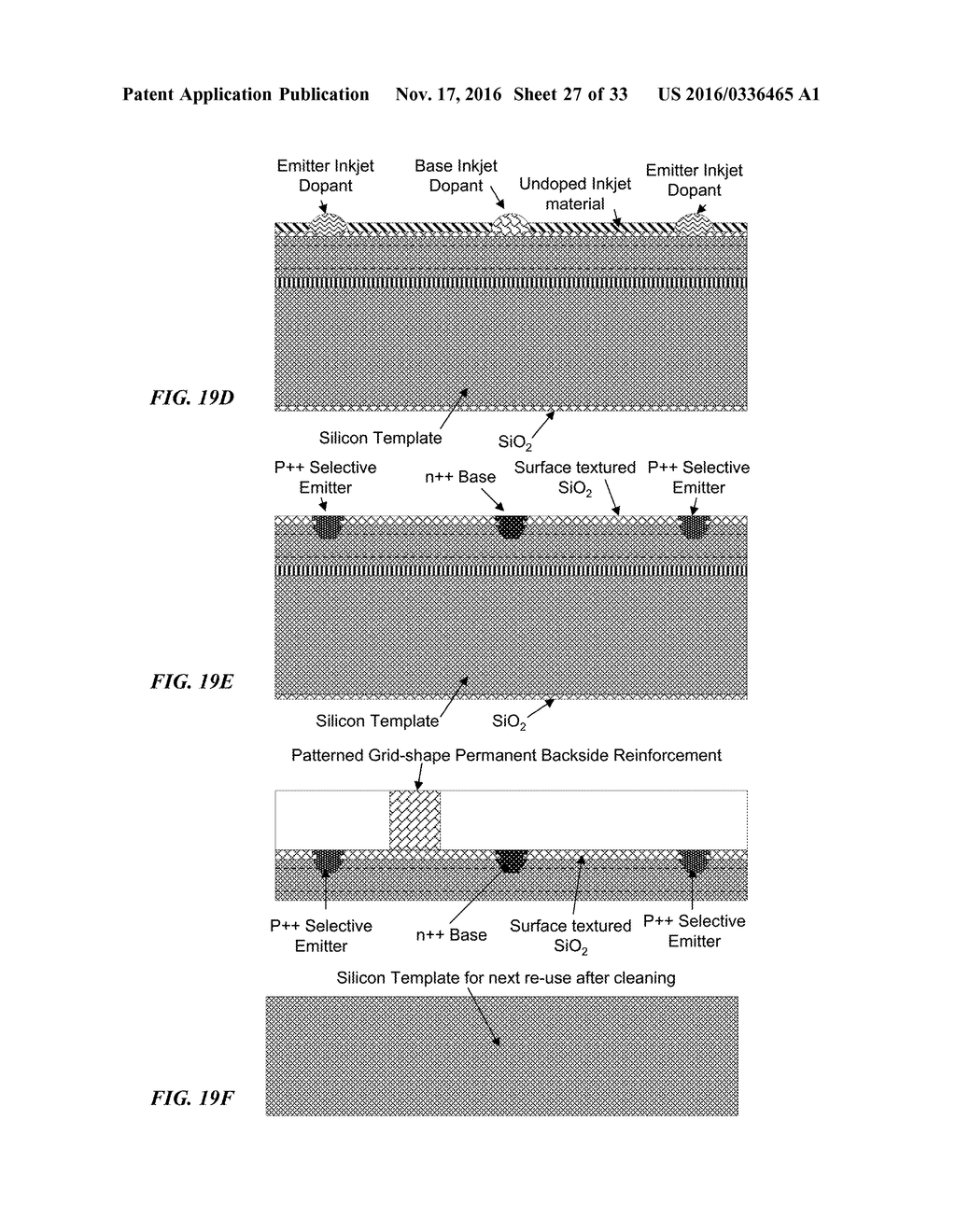 HIGH-EFFICIENCY PHOTOVOLTAIC BACK-CONTACT SOLAR CELL STRUCTURES AND     MANUFACTURING METHODS - diagram, schematic, and image 28