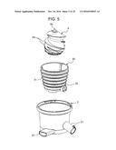 JUICER AND JUICER ATTACHMENT diagram and image