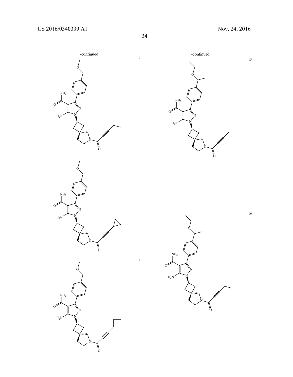 PYRAZOLE COMPOUNDS AS BTK INHIBITORS - diagram, schematic, and image 35