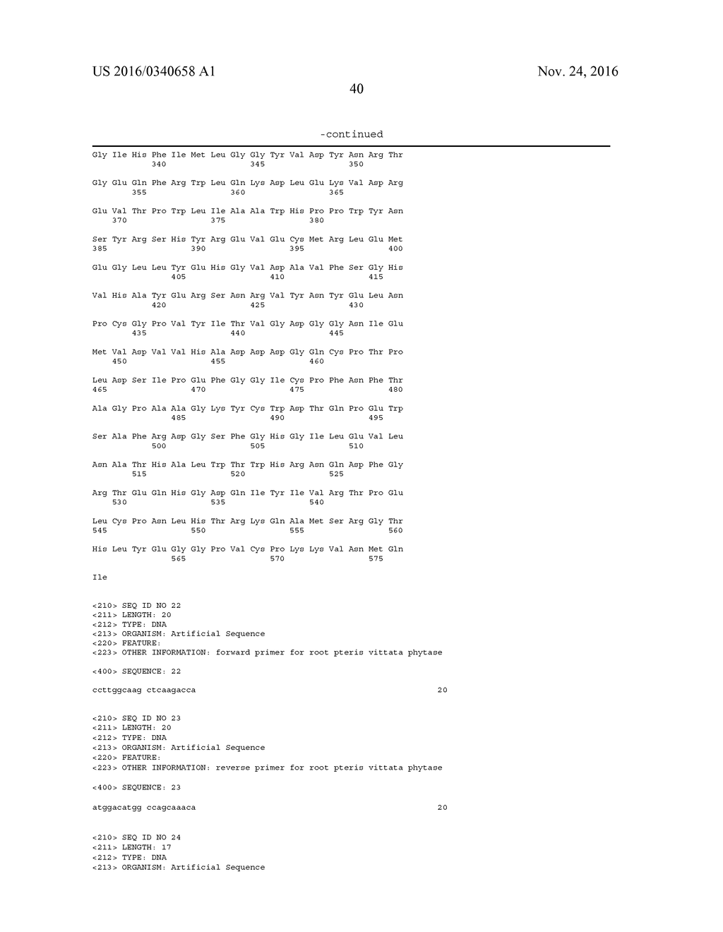 PTERIS VITTATA PHYTASE NUCLEOTIDE AND AMINO ACID SEQUENCES AND METHODS OF     USE - diagram, schematic, and image 53