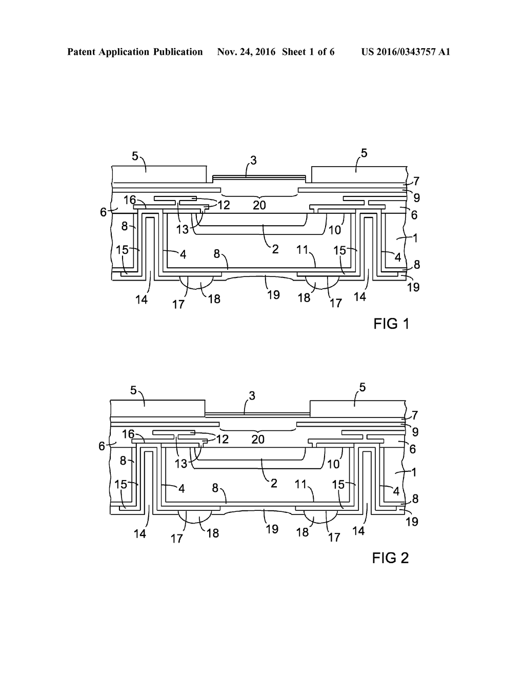 SEMICONDUCTOR DEVICE FOR OPTICAL APPLICATIONS AND METHOD OF PRODUCING SUCH     A SEMICONDUCTOR DEVICE - diagram, schematic, and image 02