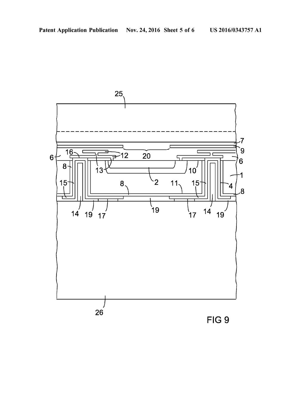 SEMICONDUCTOR DEVICE FOR OPTICAL APPLICATIONS AND METHOD OF PRODUCING SUCH     A SEMICONDUCTOR DEVICE - diagram, schematic, and image 06