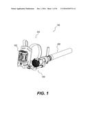 BACK-MOUNTED POWER TOOL SYSTEMS AND METHODS OF USE diagram and image