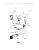 BACK-MOUNTED POWER TOOL SYSTEMS AND METHODS OF USE diagram and image