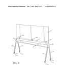 MODULAR FURNITURE UNIT HAVING POWER DISTRIBUTION diagram and image