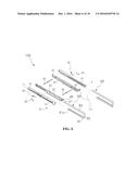 SLIDING RAILS FOR MOUNTING SHELF diagram and image