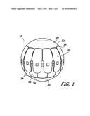 Toy Assembly that Converts Between a Spherical Shape and a Flying Disc     Shape diagram and image