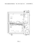 Combination Refrigerator-Freezer with Dividing Air-Impermeable Air-to-Air     Heat Exchanger diagram and image