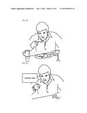 METHOD AND SYSTEM FOR CAPTURING FOOD CONSUMPTION INFORMATION OF A USER diagram and image