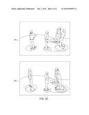 SYSTEM AND METHOD FOR ANIMATING COLLISION-FREE SEQUENCES OF MOTIONS FOR     OBJECTS PLACED ACROSS A SURFACE diagram and image