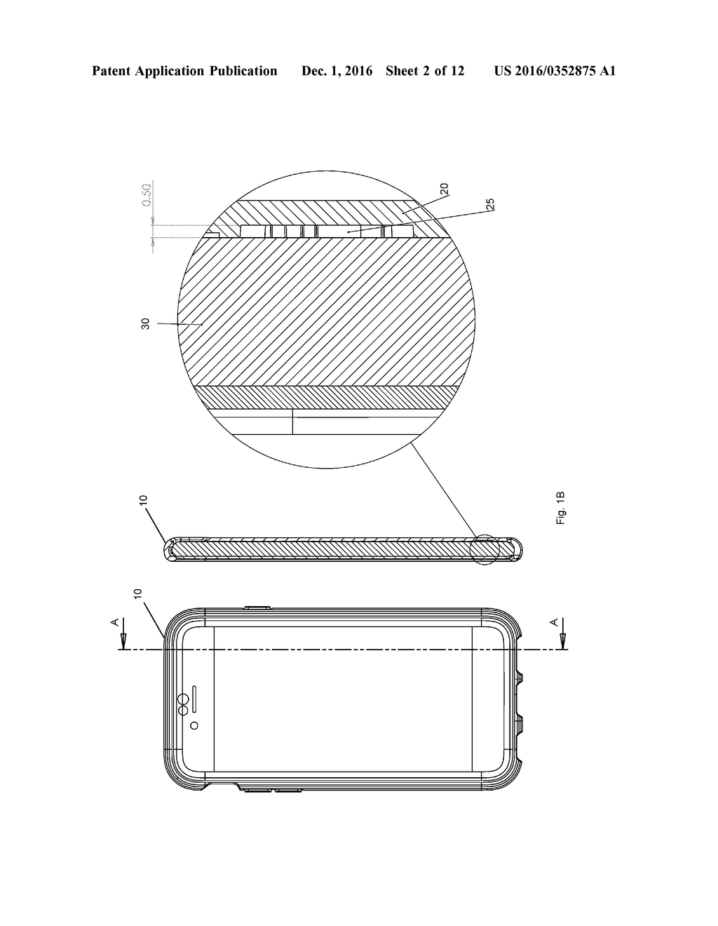 RADIO FREQUENCY PROPERTIES OF A CASE FOR A COMMUNICATIONS DEVICE - diagram, schematic, and image 03