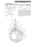 EARPHONE CORD MANAGING DEVICE diagram and image