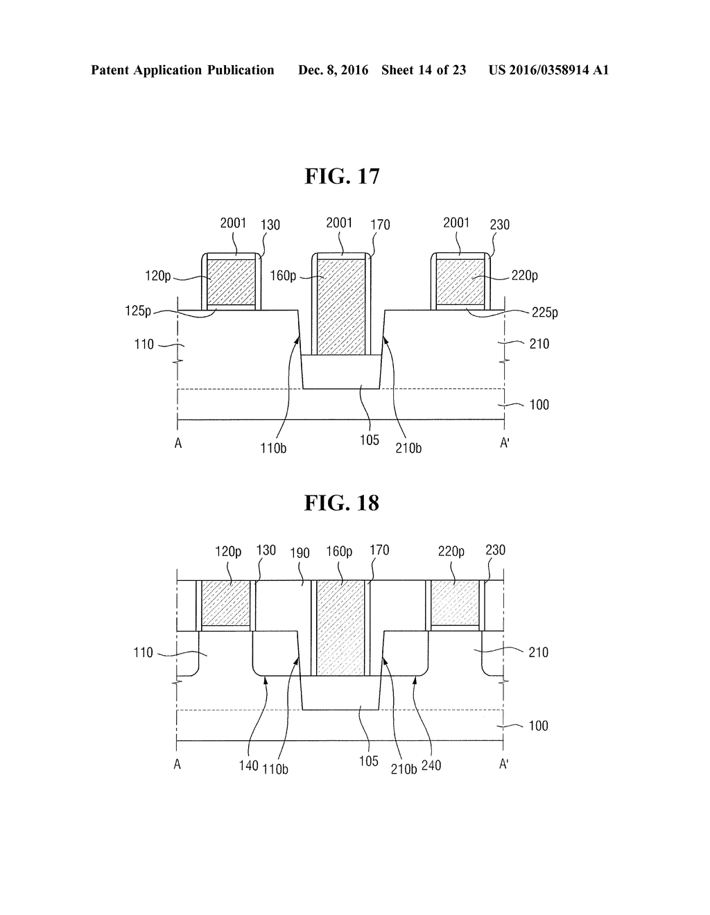 SEMICONDUCTOR DEVICE AND METHOD OF FABRICATING THE SAME - diagram, schematic, and image 15