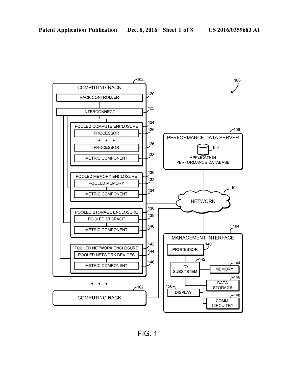 WORKLOAD OPTIMIZATION, SCHEDULING, AND PLACEMENT FOR RACK-SCALE     ARCHITECTURE COMPUTING SYSTEMS - diagram, schematic, and image 02