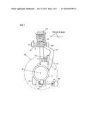 LINK STRUCTURE BETWEEN IN-WHEEL MOTOR DRIVE DEVICE AND DAMPER, AND     SUSPENSION DEVICE INCLUDING THE LINK STRUCTURE diagram and image