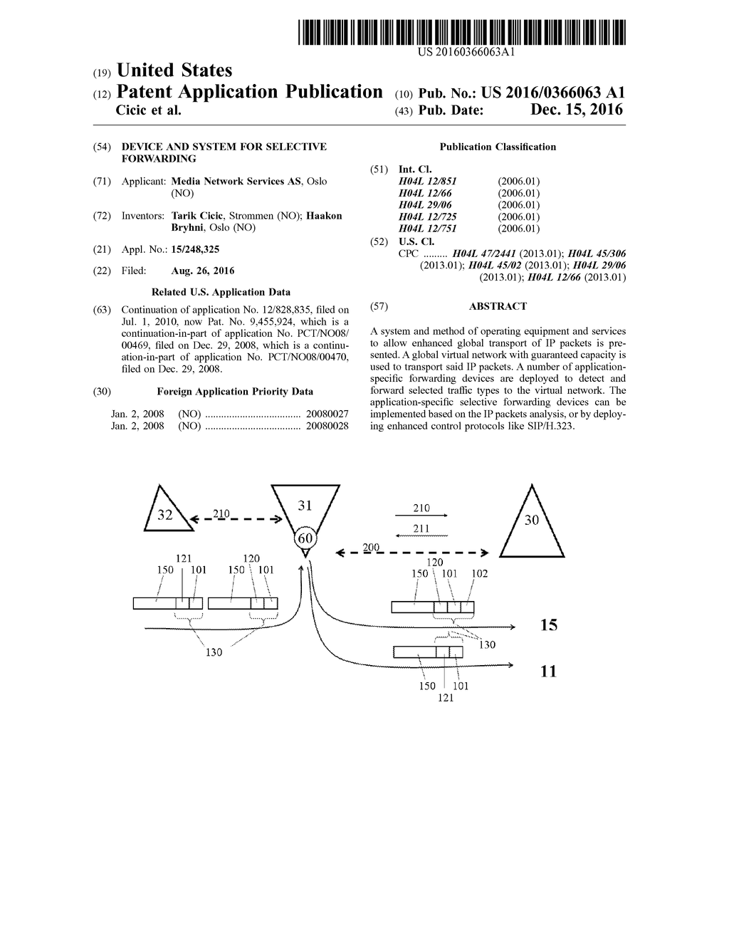 DEVICE AND SYSTEM FOR SELECTIVE FORWARDING - diagram, schematic, and image 01