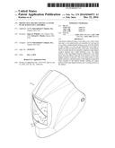 PROTECTIVE HELMET HAVING A COVER PLATE KNOCK OUT ASSEMBLY diagram and image