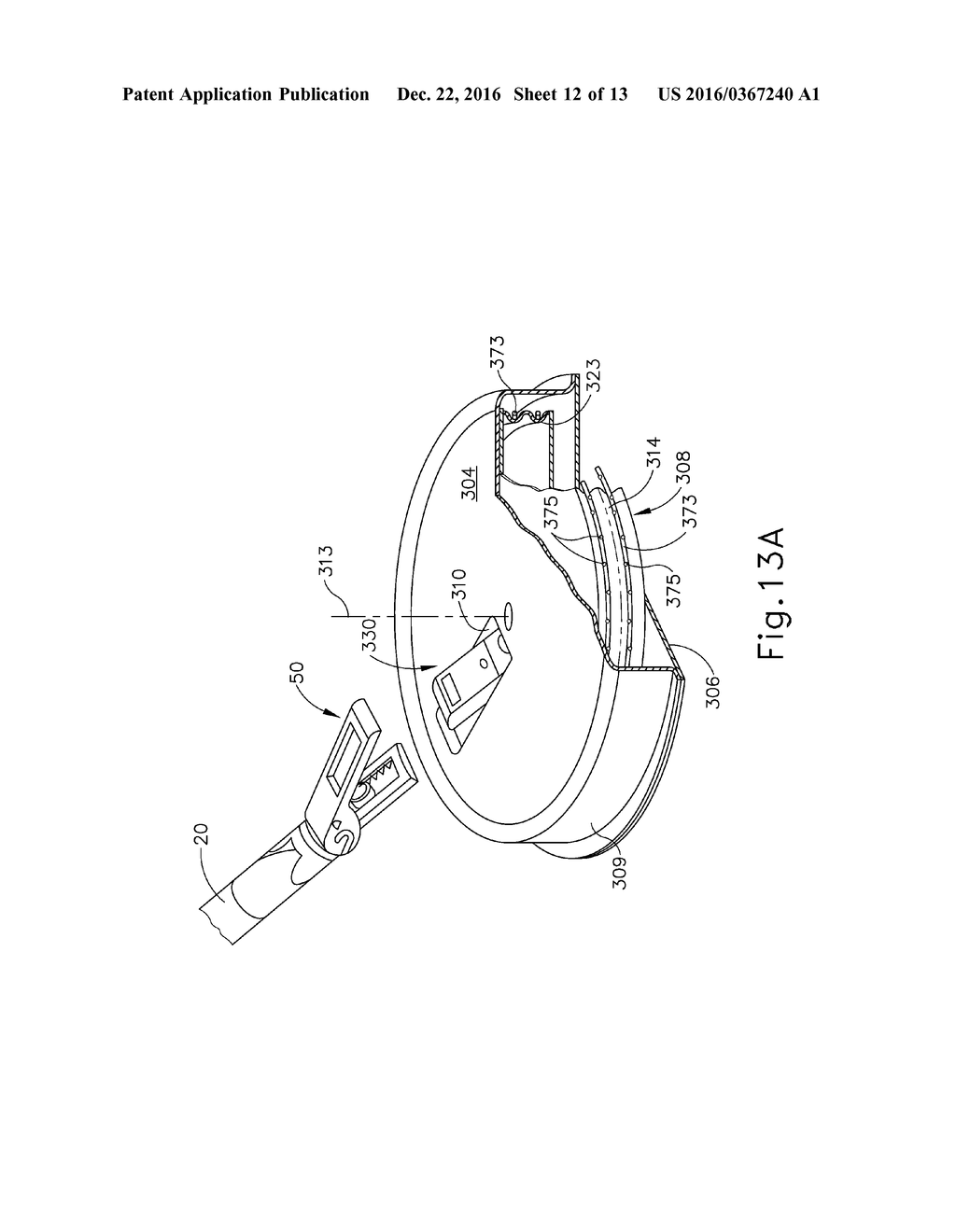 BARBED SUTURE DISPENSER - diagram, schematic, and image 13