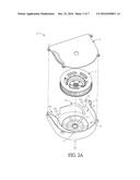 CENTRIFUGAL FAN WITH DUAL OUTLETS IN THE SAME DIRECTION AND FAN FRAME     THEREOF diagram and image