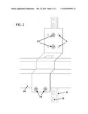 BOLT-ON  ADAPTABLE BRACKET ASSEMBLY FOR PALLET RACKS TO PREVENT WALL     DAMAGE AND FLUE SPACE VIOLATIONS diagram and image