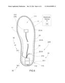 Shoe with Alert and Health Arrangement diagram and image