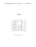 REFRIGERATOR HAVING LOCKING DEVICE FOR ICE BUCKET AND METHOD FOR     INSTALLING LOCKING DEVICE FOR ICE BUCKET diagram and image