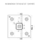 On-Center Electrically Conductive Pins For Integrated Testing diagram and image