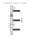 On-Center Electrically Conductive Pins For Integrated Testing diagram and image