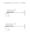 COMMUNICATION TOWER PANEL SECURITY DEVICE EMPLOYING FLEXIBLE PLASTIC     BANDING AND A CONNECTING/TENSIONING ASSEMBLY HAVING PASS-THROUGH CHANNELS     FOR SAFELY SECURING RADIATION-TRANSPARENT PANELS COVERING ANTENNA SERVICE     BAYS OF A WIRELESS TELECOMMUNICATION TOWER diagram and image