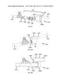 COMMUNICATION TOWER PANEL SECURITY DEVICE EMPLOYING FLEXIBLE PLASTIC     BANDING AND A CONNECTING/TENSIONING ASSEMBLY HAVING PASS-THROUGH CHANNELS     FOR SAFELY SECURING RADIATION-TRANSPARENT PANELS COVERING ANTENNA SERVICE     BAYS OF A WIRELESS TELECOMMUNICATION TOWER diagram and image