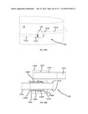 COMMUNICATION TOWER PANEL SECURITY DEVICE EMPLOYING FLEXIBLE PLASTIC     BANDING AND A CONNECTING/TENSIONING ASSEMBLY HAVING PASS-THROUGH CHANNELS     FOR SAFELY SECURING RADIATION-TRANSPARENT PANELS COVERING ANTENNA SERVICE     BAYS OF A WIRELESS TELECOMMUNICATION TOWER diagram and image