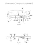 COMMUNICATION TOWER PANEL SECURITY DEVICE EMPLOYING FLEXIBLE PLASTIC     BANDING AND A CONNECTING/TENSIONING ASSEMBLY HAVING PASS-THROUGH CHANNELS     FOR SAFELY SECURING RADIATION-TRANSPARENT PANELS COVERING ANTENNA SERVICE     BAYS OF A WIRELESS TELECOMMUNICATION TOWER diagram and image