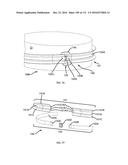 COMMUNICATION TOWER PANEL SECURITY DEVICE EMPLOYING FLEXIBLE PLASTIC     BANDING AND A CONNECTING/TENSIONING ASSEMBLY HAVING PASS-THROUGH CHANNELS     FOR SAFELY SECURING RADIATION-TRANSPARENT PANELS COVERING ANTENNA SERVICE     BAYS OF A WIRELESS TELECOMMUNICATION TOWER diagram and image