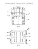 COMMUNICATION TOWER PANEL SECURITY DEVICE EMPLOYING FLEXIBLE PLASTIC     BANDING AND A CONNECTING/TENSIONING ASSEMBLY HAVING PASS-THROUGH CHANNELS     FOR SAFELY SECURING RADIATION-TRANSPARENT PANELS COVERING ANTENNA SERVICE     BAYS OF A WIRELESS TELECOMMUNICATION TOWER diagram and image