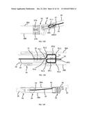 COMMUNICATION TOWER PANEL SECURITY DEVICE EMPLOYING FLEXIBLE PLASTIC     BANDING AND A CONNECTING/TENSIONING ASSEMBLY HAVING PASS-THROUGH CHANNELS     FOR SAFELY SECURING RADIATION-TRANSPARENT PANELS COVERING ANTENNA SERVICE     BAYS OF A WIRELESS TELECOMMUNICATION TOWER diagram and image