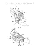 COMMUNICATION TOWER PANEL SECURITY DEVICE EMPLOYING FLEXIBLE PLASTIC     BANDING AND A CONNECTING/TENSIONING ASSEMBLY HAVING PASS-THROUGH CHANNELS     FOR SAFELY SECURING RADIATION-TRANSPARENT PANELS COVERING ANTENNA SERVICE     BAYS OF A WIRELESS TELECOMMUNICATION TOWER diagram and image