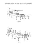 COMMUNICATION TOWER PANEL SECURITY DEVICE EMPLOYING FLEXIBLE PLASTIC     BANDING AND A CONNECTING/TENSIONING ASSEMBLY HAVING PASS-THROUGH CHANNELS     FOR SAFELY SECURING RADIATION-TRANSPARENT PANELS COVERING ANTENNA SERVICE     BAYS OF A WIRELESS TELECOMMUNICATION TOWER diagram and image